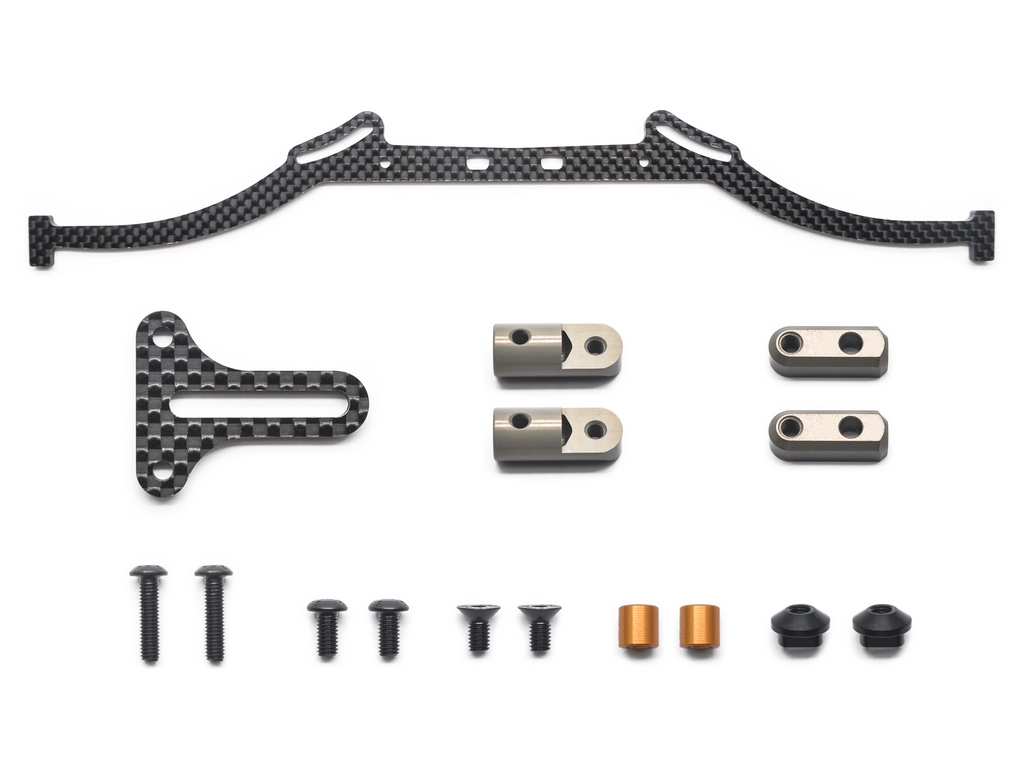DJC wheelaxle set 76mm (2) SRX4 Gen3 (SER500858),Parts